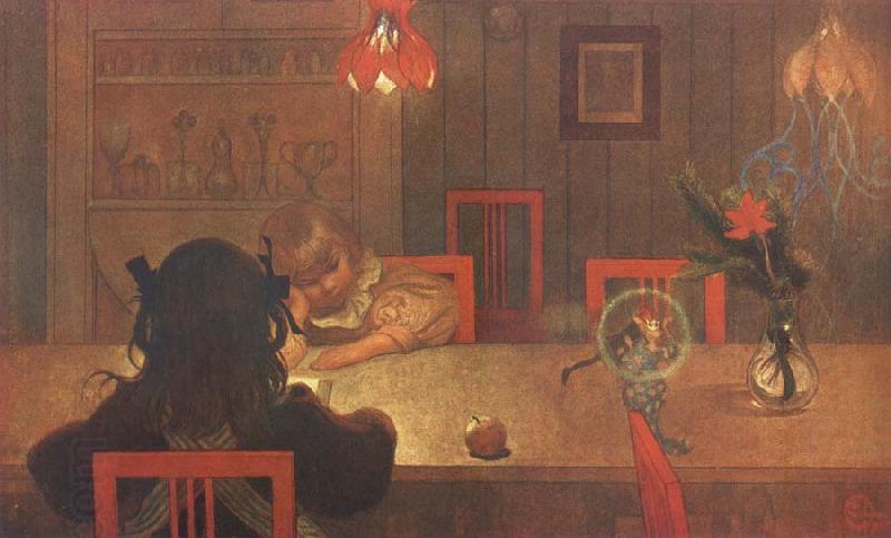 Carl Larsson Fairy Tales China oil painting art